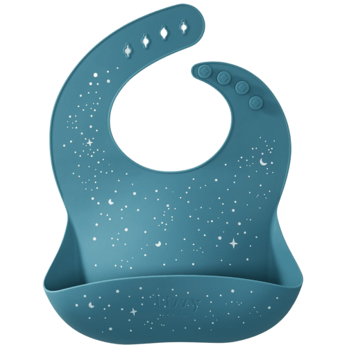 Baby Silicone Bib (Magical Teal)