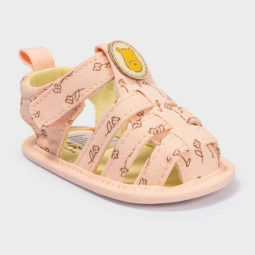 Baby Pooh Fisherman Sandals - Pink 0-3M