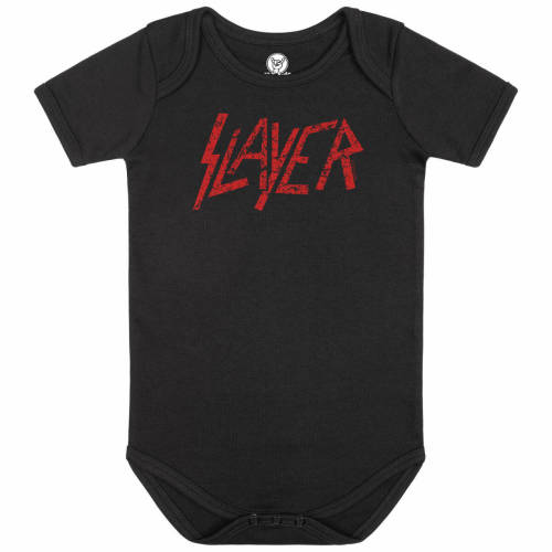 Onesie with Slayer (Logo) print | Great gift ideas from metal-kids.com, 22,99 €