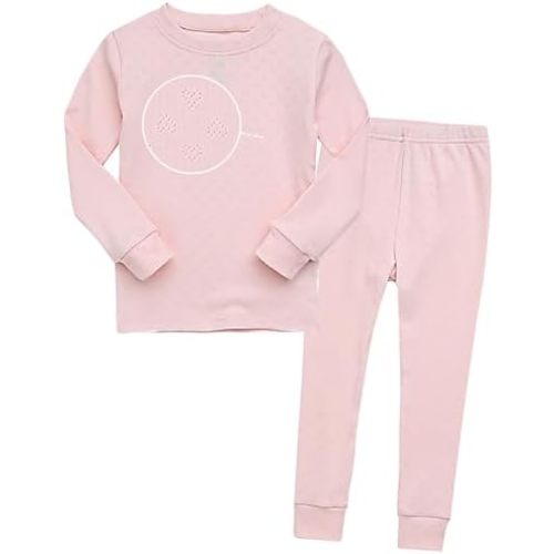 VAENAIT BABY 6M-12Y Toddler Kids Jacquard Texture Super Soft Lightweight Breathable Modal Cotton Sleepwear Pajamas Set