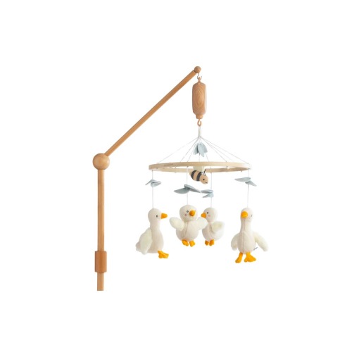 Musical Mobile - Goosey Goosey, White
