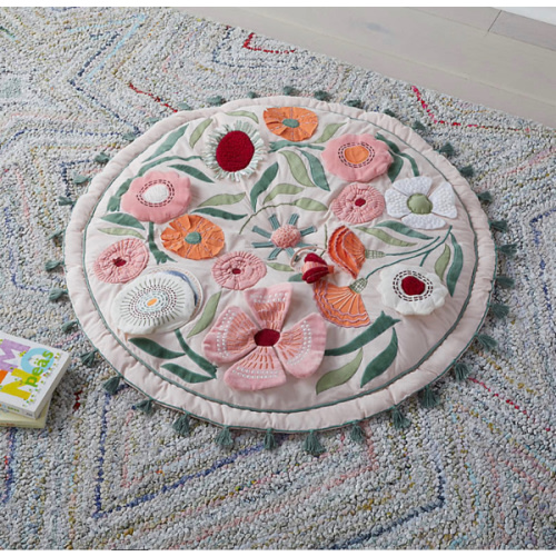 Floral Garden Baby Activity Play Mat