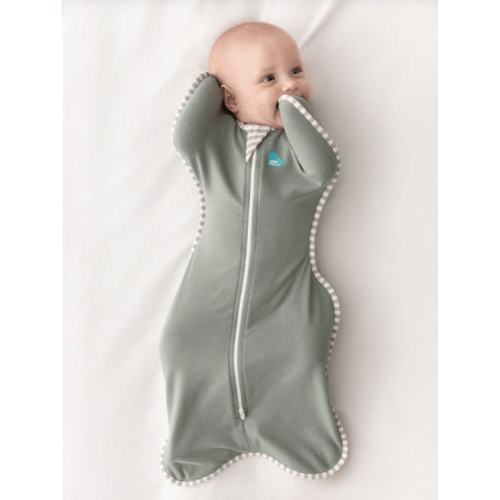 Swaddle Up™ 1.0 TOG Cotton Deep Olive | Small (8-13lb)
