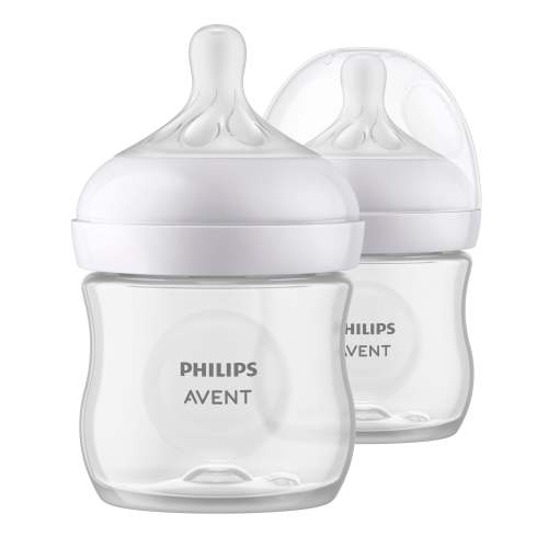 Philips Avent Natural Response Bottle 125ml 2-pack Clear