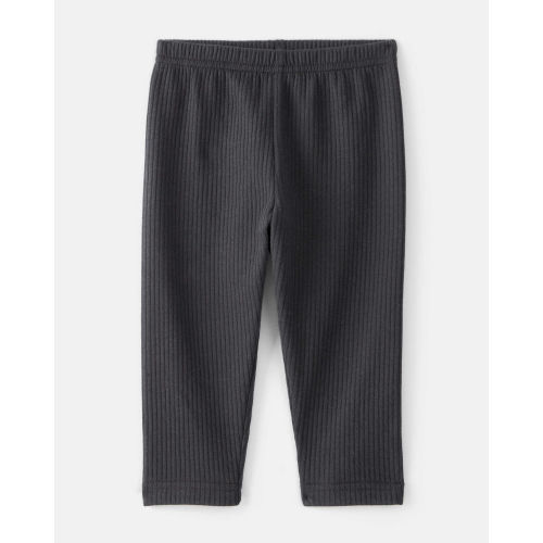 Baby Girl Pull-On Stretch Cozy Leggings - Black - Carter's | Carter's