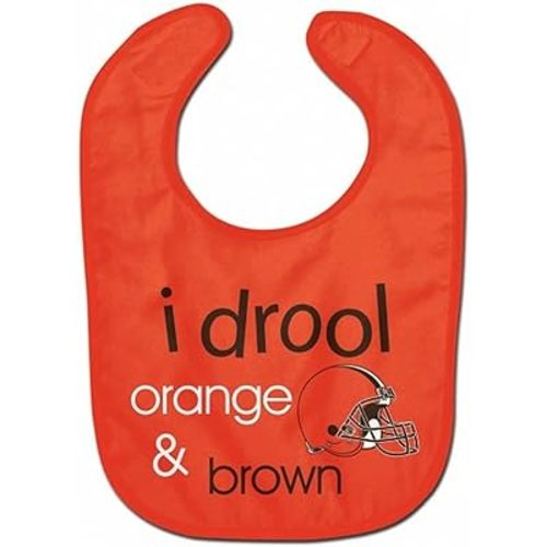 WinCraft NFL Cleveland Browns WCRA1963115 All Pro Baby Bib