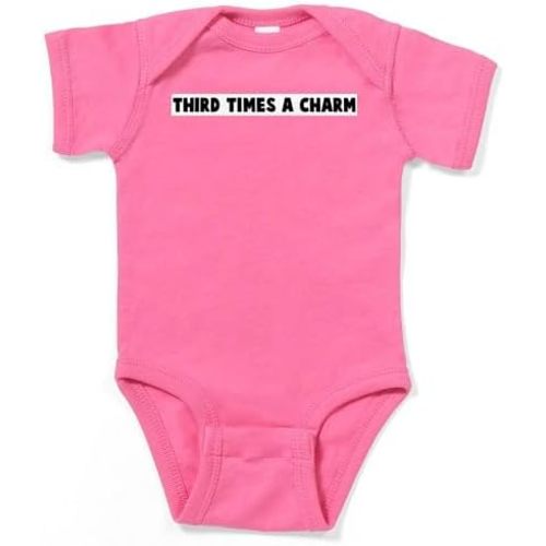 CafePress Third Times A Charm Infant Bodysuit Infant Baby Bodysuit Romper