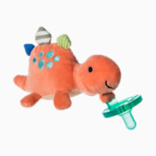 Mary Meyer WubbaNub Infant Pacifier, 6-Inches, Pebblesaurus Dinosaur