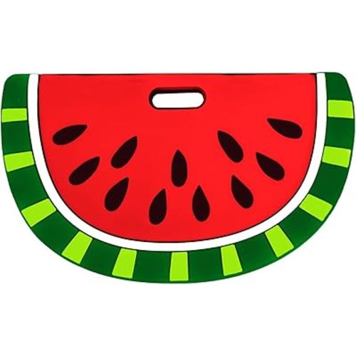 Watermelon Fruit Teethers for Babies BPA Free Freezer Happy Baby Food Teether Infant Toddler Silicone Teething Toy | Fruit Silly Chew Toy