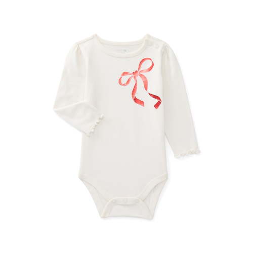 Garanimals Baby Girls Graphic Bodysuit with Long Sleeves, Sizes 0M-24M