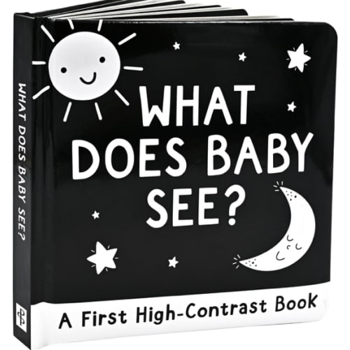 What Does Baby See? A High-Contrast Board Book (Padded Cover)