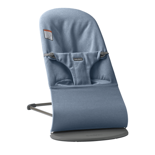 Bouncer Bliss: Blue - Woven Mélange