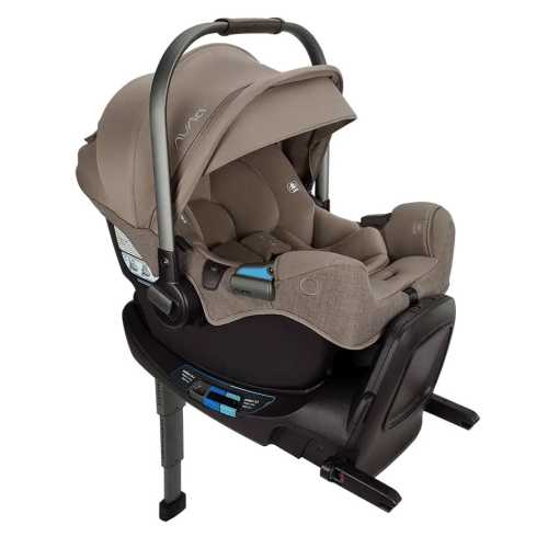 Nuna PIPA RX Infant Car Seat + RELX Base with Load Leg - Cedar
