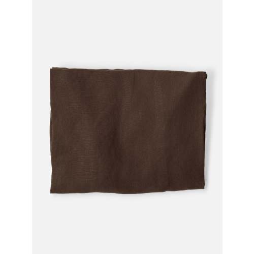 Linen Baby Lounger Cover - Chocolate