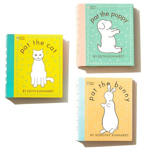 Pat the Bunny: First Books for Baby Boxed Set: Pat the Bunny; Pat the Puppy; Pat the Cat (3-Book Boxed Set) (Touch-and-Feel)