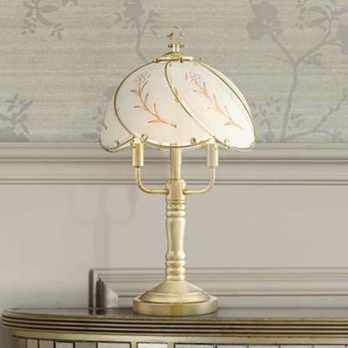 Regency Hill Flower Petal 19 1/2" High 3-Light Touch On-Off Table Lamp - #V3800 | Lamps Plus