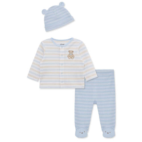Dashing Bears Cardigan Set & Hat