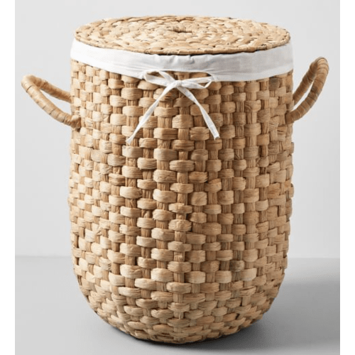 Rounded Weave Rattan Hampers