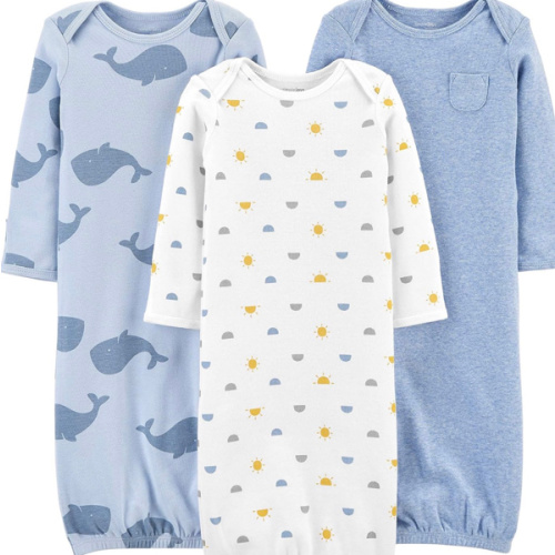 Simple Joys by Carter's Baby Boys 3-pack Cotton Sleeper Gown