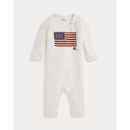 Flag Cotton Coverall - Ralph Lauren 3M