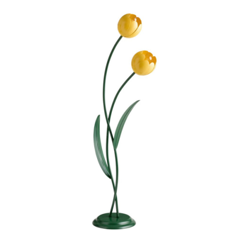 Metal Tulip Figural 2 Light Floor Lamp - World Market