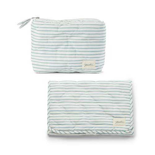 On The Go Set - Stripes Away Deep Sea – Pehr