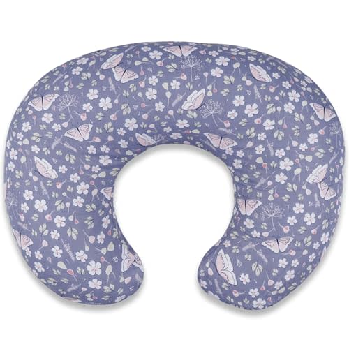 Nursing Pillow & Breastfeeding Pillow – Ergonomic C-Shape for Breastfeeding & Bottle Feeding, Standard Size Breathable with Washable Cover, Hypoallergenic,Tummy Time & Sitting Support (0-12Months)