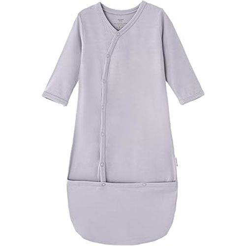 Viscose from Bamboo Baby Gown Newborn Preemie Sleeper Gowns Long Sleeve Nightgowns Unisex Infant Sleepwear