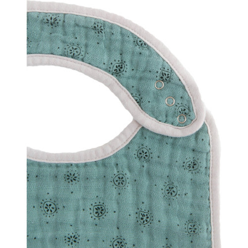 Cotton Muslin Classic Bib 3 Pack, Vintage Floral - Little Unicorn | Maisonette