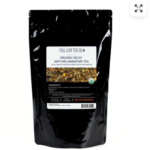 Organic Decaf Anti-Inflammatory Tea | Loose Leaf Wellness Tea – Full Leaf Tea Company