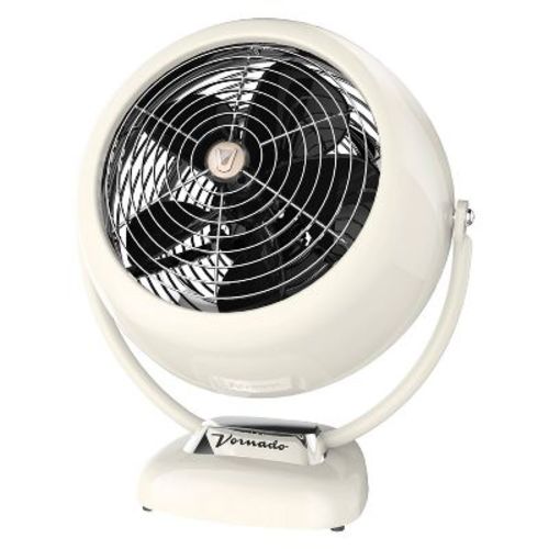 Vornado FVAN Sr. White Vortex Fan: 3 Speeds, Adjustable Tilt, Quiet Operation, 613 CFM, 9.75" Blade, Electric, 100-300 sq. ft.