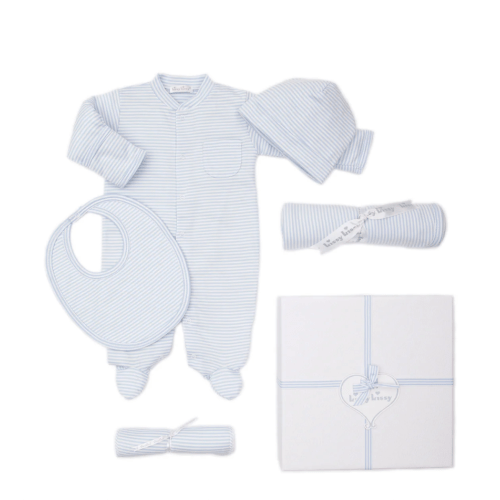 Simple Stripes Blue 5PC Set