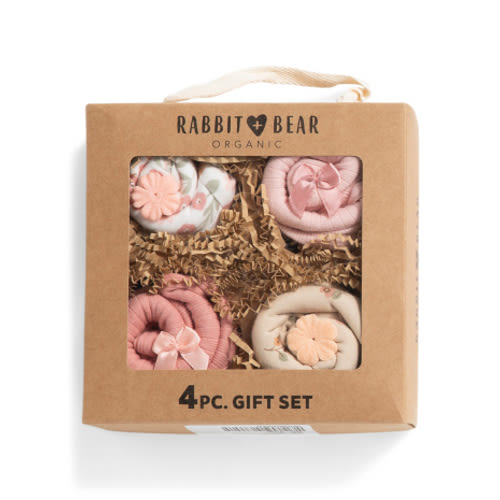 Newborn Girls 4pc Floral Print Bodysuit Set | Kids & Baby | T.J.Maxx