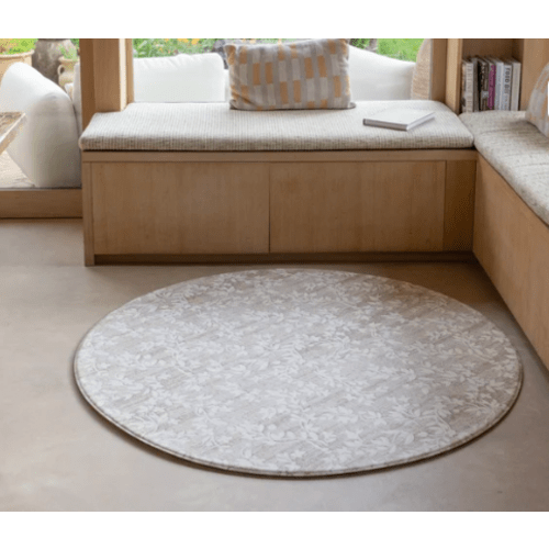 The Juniper Baby Play Mat | Neutral Floral Memory Foam Mat – Totter and Tumble LLC