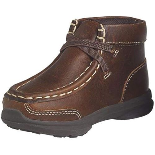 Ariat Toddler-Boys' - Lil' Stomper Garrison Shoes Brown 4 D(M) US