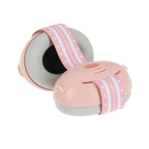 Nuby Baby Earmuffs with Travel Bag - Pink