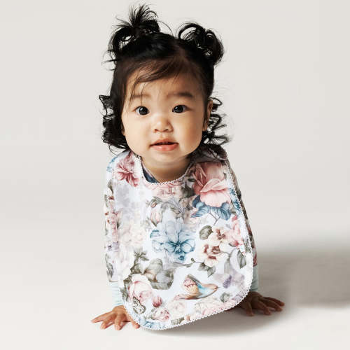 Amarantha Picot Bib Set