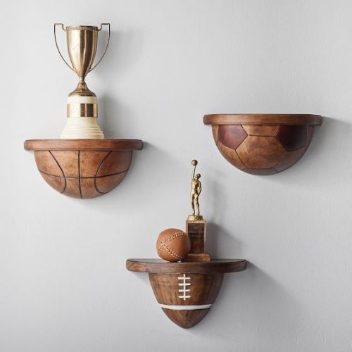 Sport Ball Floating Shelving | Pottery Barn Teen