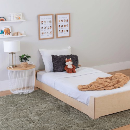Birch Montessori Floor Bed