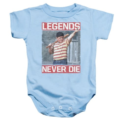 The Sandlot Legends Baby Onesie T-Shirt Light Blue