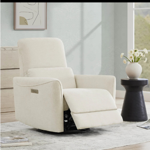 Tracee Power Swivel Nursery Glider Recliner