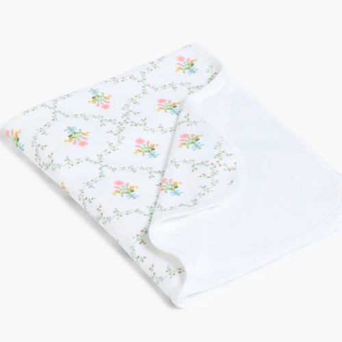 The Baby Blanket - Pastel Trellis