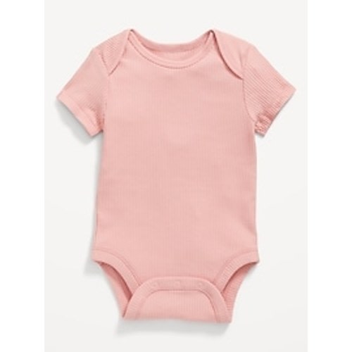 Unisex Short-Sleeve Rib-Knit Bodysuit for Baby | Old Navy