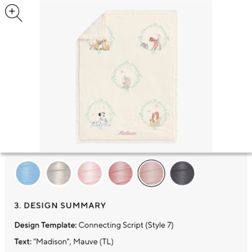 Disney Baby Heirloom Baby Blanket