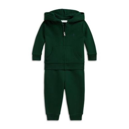 Polo Boys' Fleece Full Zip Hoodie & Pants Set - Baby