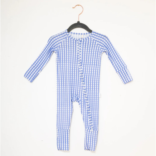 Sleep Romper - Gingham