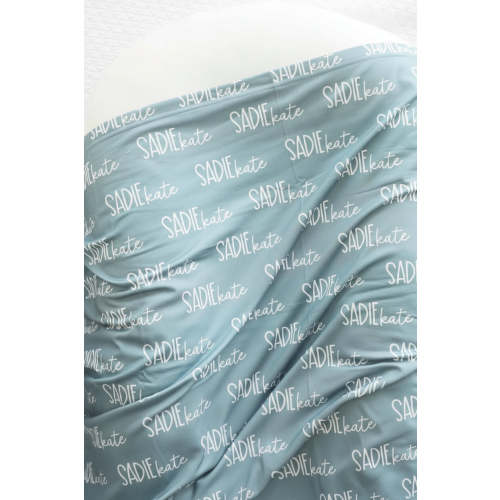 Personalized Baby Name Swaddle Blanket Font Duo | Best Selling Neutrals