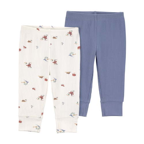 Carter's Child of Mine Baby Boy Pants, 2-Pack, Sizes Preemie-12 Months