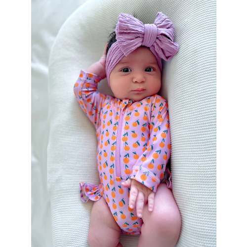 Oranges / Skipper Rashguard Swimsuit / UPF 50+