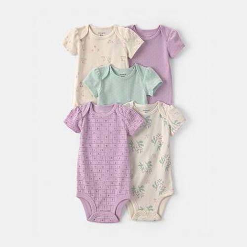 Baby Girl Carter's 5-Pack Floral Bodysuits